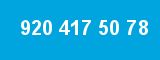 920 417 50 78